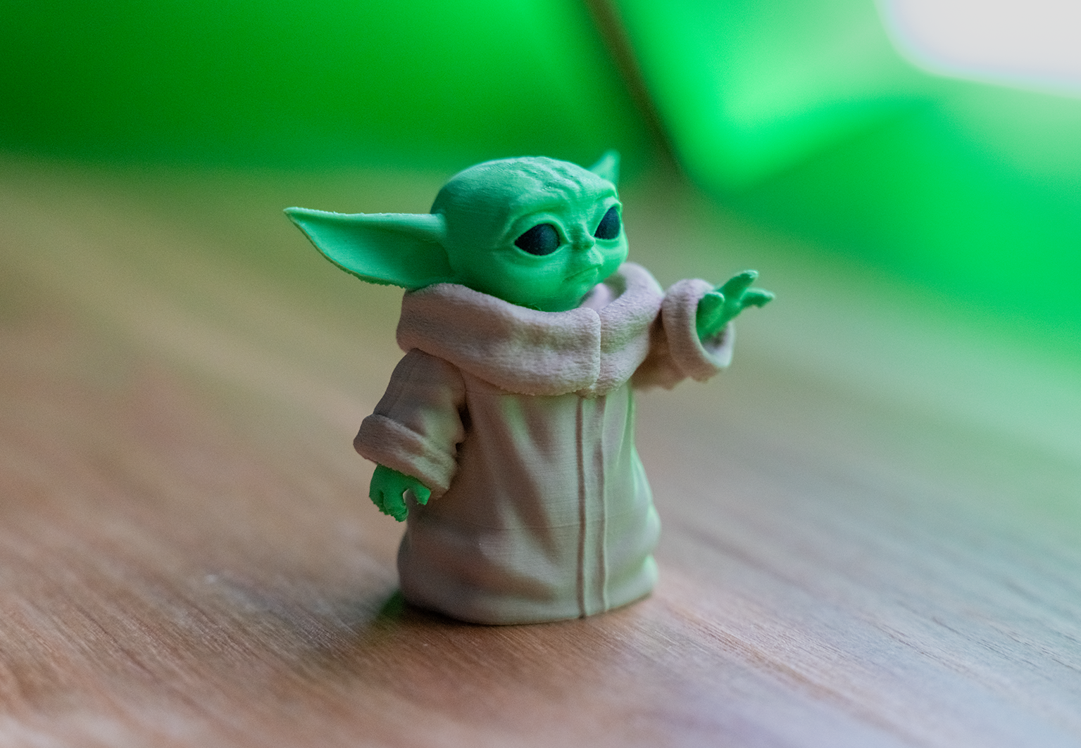 Grogu Colorido (Baby Yoda)